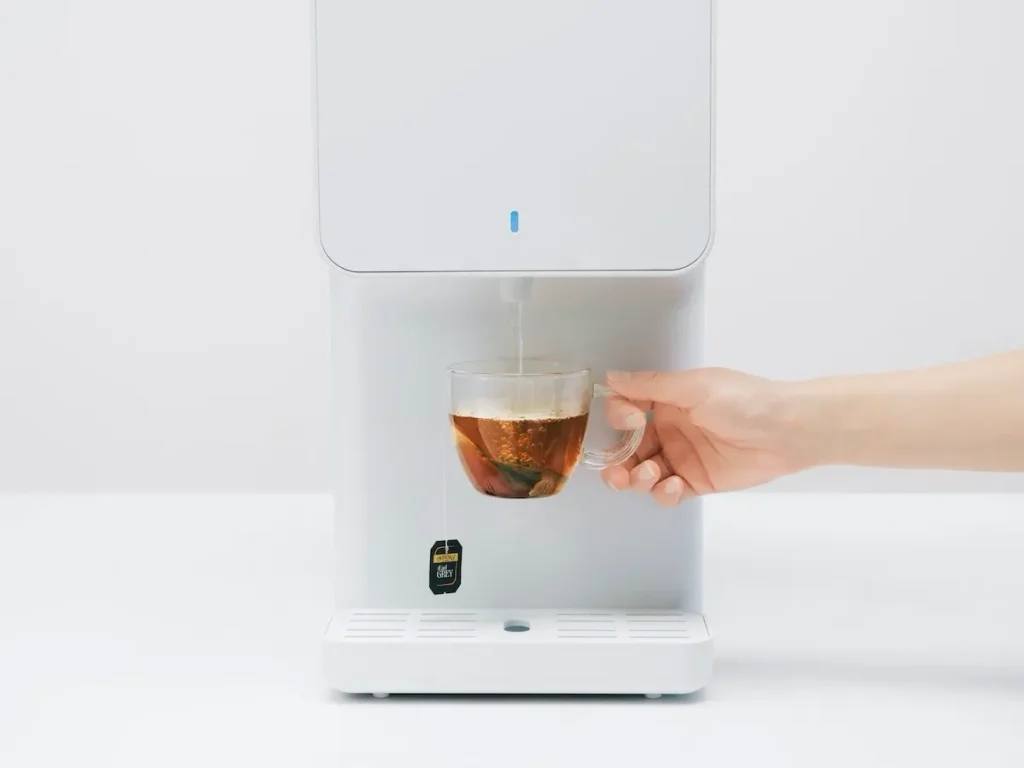 冷水・温水がいつでもすぐに使用可能