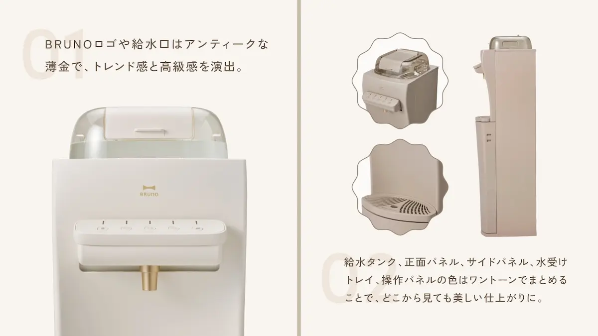 『BRUNOモデル』のこだわり