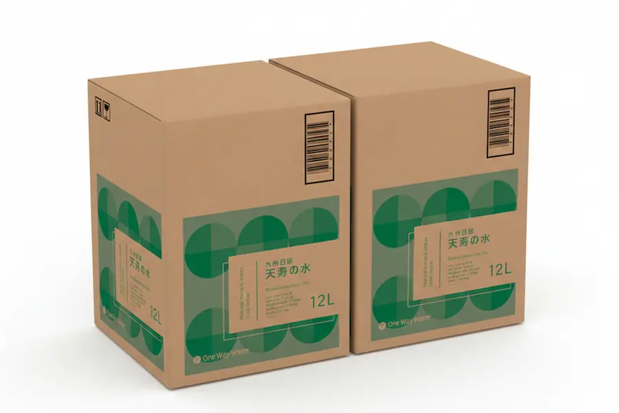 one way waterの定期配達のお水